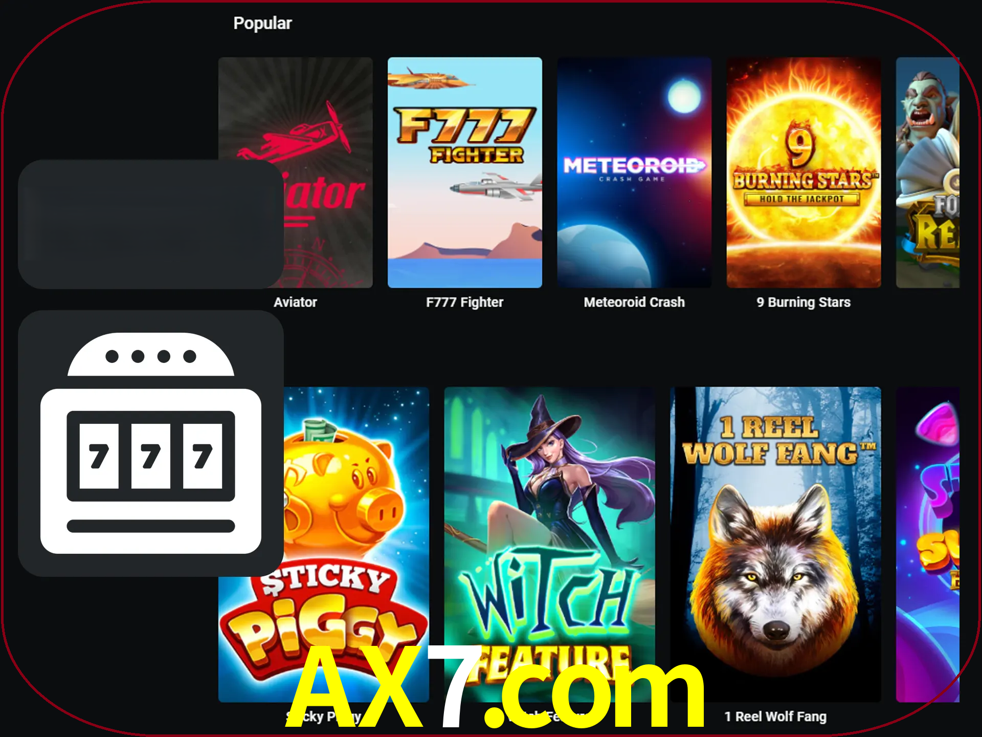 Gire seus slots de dinheiro favoritos.